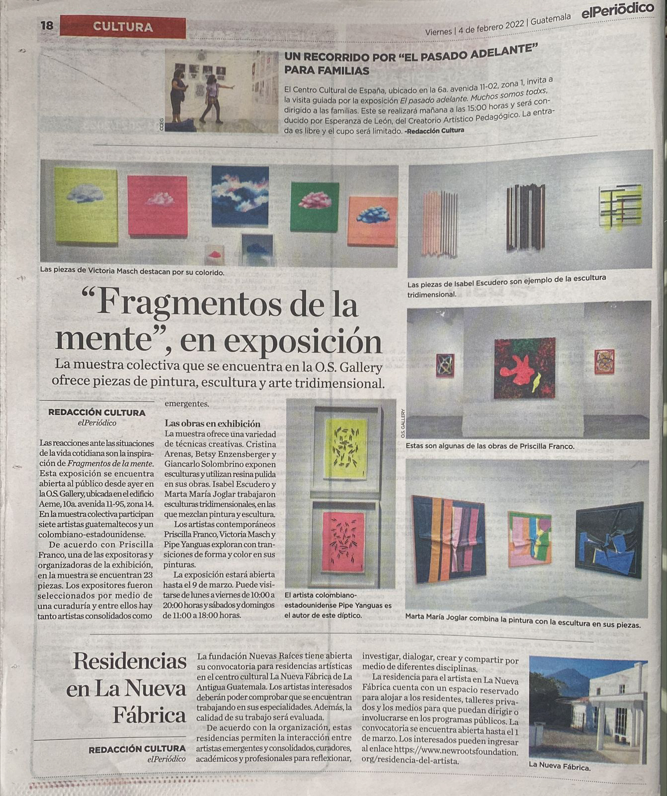 Fragments of the Mind, exhibition photograph 5